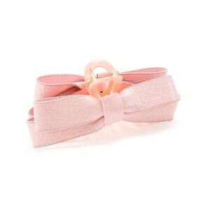 PAIGE BOW HAIR CLAW, PINK
